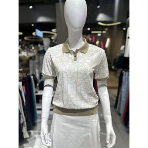 비티알 MG01 BTR 여성 골프웨어 여름 카라 반팔 티셔츠 BWT4872W