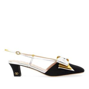 발렌티노 포인티드 토 슬링백 펌프스 6W2S0LB6QLJ R1V