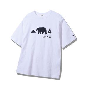 [지프]공용 실루엣로고 루즈핏 반팔티셔츠(JQ2TSU221)