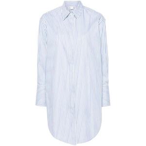 25 FW 빅토리아베컴 스트라이프 오가닉 코튼 셔츠 1124WSH005206C TP432166277