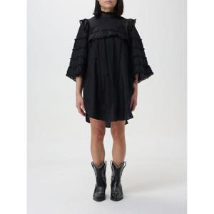 이자벨마랑 숏 원피스 RO0425FAB1J10I 01BK Black