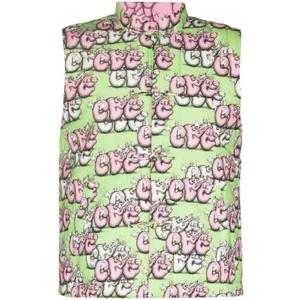 25 FW 꼼데가르송 꼼 데 가르송 셔츠 X 카우스 카툰 로고 질레 FHJ007W213 TP432089849