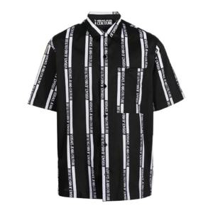 25 FW 베르사체진스꾸뛰르 로고 프린트 반소매 셔츠 73GAL2B9N0131 TP432219072