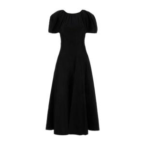 토리버치 블랙 비스코스 블렌드 원피스 170760 001