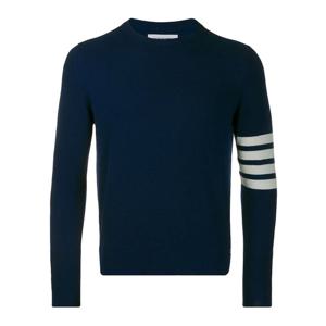 톰브라운 4바 캐시미어 니트 네이비 MKA001A 00011 415