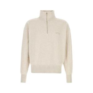 PRADA Melange sand cotton sweatshirt UJL39CSOOO17IP F0018