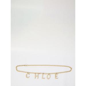 끌로에 로고 레터 주얼리 벨트 CH25ABJ41CB7 9DC