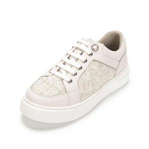 [무크] 여성 스톤 트위드 스니커즈 4CM (516422354)