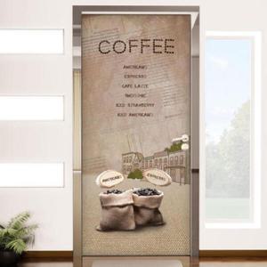 아트박스/꾸밈 ta031-커피골목_현관문시트지