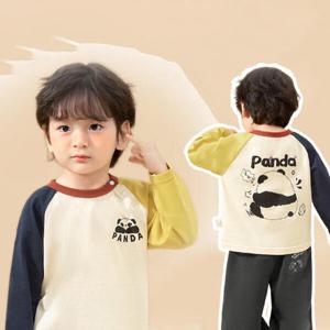 아트박스/엠케이 블랙판다 아동 나그랑 긴팔티셔츠 205558
