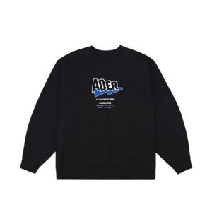 아더에러 AD 로고 스웨트셔츠 느와르 BKAFWSW11BK