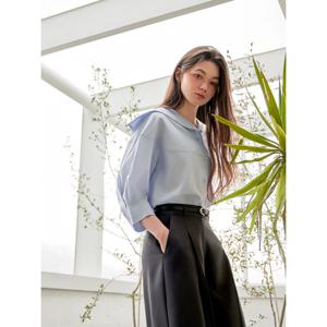 [뷰어]여성 원턱 버뮤다 팬츠 ZNPTP305_DG