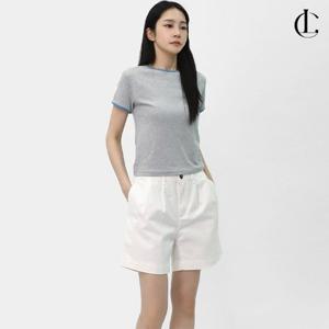 엘케이트 여자 반바지 여름바지 데일리 모던 코튼 숏팬츠 LPP041