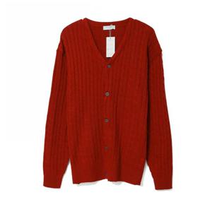 [리빌모아]국산 남녀공용 제니 꽈베기 가디건 FL2-CA-Q042-레드