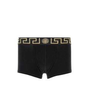 VERSACE Two-tone stretch cotton boxer set AU101811A10011 A83K