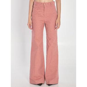 끌로에 와일드 핑크 하이웨이스트 플레어 팬츠 CH25APA06365 6L