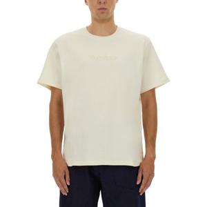 제이더블유앤더슨 크루넥 반팔 자수 로고 티셔츠 JT0258 PG1510