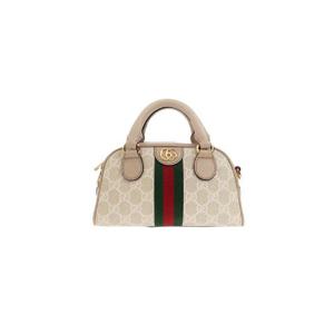 구찌 오피디아 GG 미니 탑 핸들백 베이지 화이트 724606-FABEX-9642
