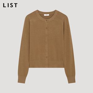 [리스트] 베이직 라운드넥 가디건_TSKCDP72510_CA