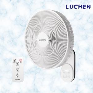 루첸 벽걸이선풍기 리모컨 5엽날개 에어빔 업소용 가정용 사무실 LF-50H