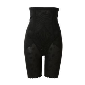 [비너스]블랙 웨이브헴 하이웨이스트 파워 롱거들 VGRH20T