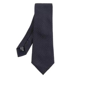 25 FW 조르지오아르마니 기하학 패턴 실크 넥타이 GM000800TE16560 TP439456793