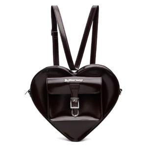 25 FW 닥터마틴 여성 버건디 비건 하트 백팩 252399F042001