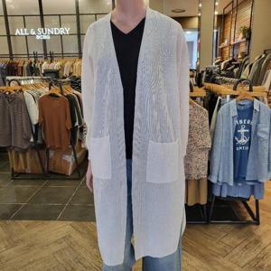 올앤선드리 M백화점 롱가디건 A5M3G772((WHITE)
