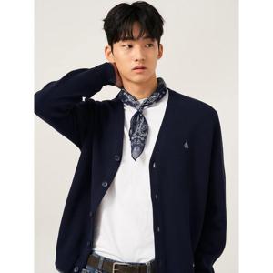 [빈폴멘] 코튼 베럴비 레이어드 카디건  네이비 (BC575AC16R)