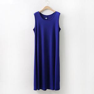 나야홍 / 아이우먼 오프닝민소매스판원피스 WW5295M507 빅사이