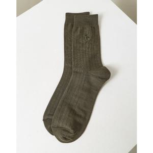 [헤지스] 남성 골지패턴 장목 양말 HZSS5F201K3