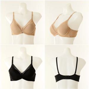 [와코루] 심플한 저중심 푸시업 몰드 브라 WBR1961 2컬러 택1