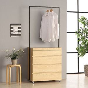 G5175 4단 서랍행거 800 3colors