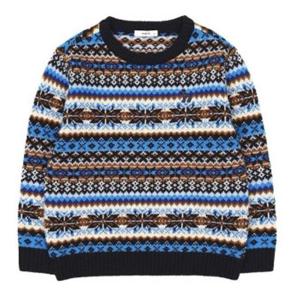 [헤지스키즈]페어아일 스웨터(HUW11KR03M)