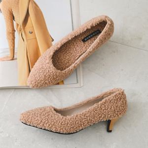 갓슈 보글로엘 5cm 미들힐 스틸레토 패션구두