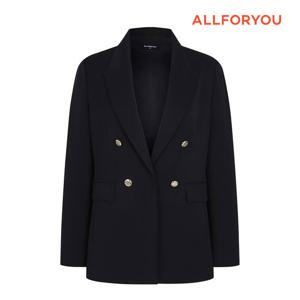 [올포유] 여성 테일러드 장식 더블 버튼 자켓 ALKKN8141-915