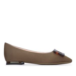 로저비비에 고메티네 터틀 볼 포인티드 토 플랫 RVW575395306N1