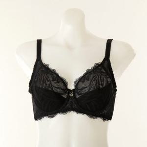 [와코루]AB컵 사이드 스트레치 홑풀겹 보정브라  (WBR1963AB-BK)