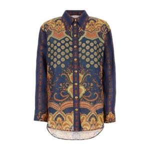 발렌티노 프린티드 리넨 셔츠 6B3AB7A1950 QPL