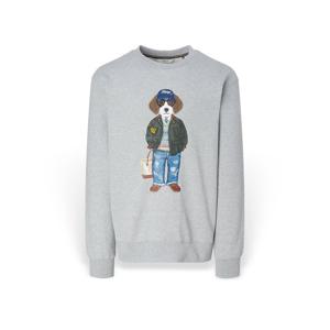 [헤지스] 남성 HAZZYS HARRY그래픽 맨투맨 HZTS5D752G2