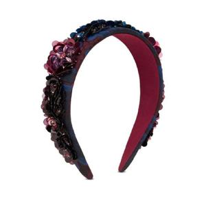 25 FW 에트로 자카드 시퀸 장식 헤어밴드 WF6A0001AR374 TP441412754