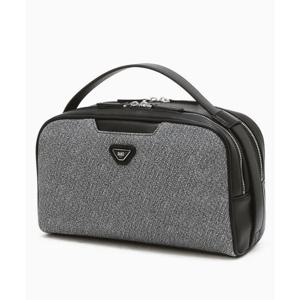 닥스골프 남성 그레이 더블 포켓 파우치DGGF5F654G2