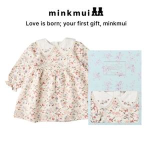 [밍크뮤]IV 수채화플라워원피스 35A1540003 35A15-400-03 출산백일돌선물