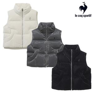 [르꼬끄][30% OFF] 여성 뤼미에르 크롭 다운 조끼 QP422ODVN1