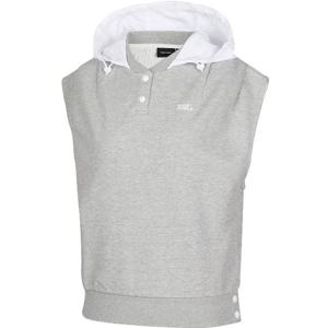 [와이드앵글]CO 우븐 믹스 후드 슬리브리스 WWU24252C5