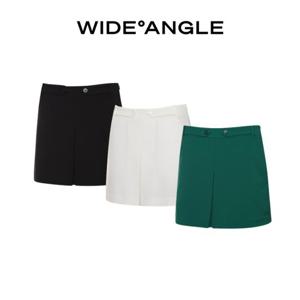 [와이드앵글]CO 플루이드 플리츠 팬츠 큐롯 L WWU23Q14