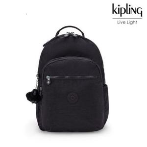 [키플링]키플링  라지 사이즈  27리터 서울 백팩 누아 케이웹 베이지 KPCBA25 NKBE