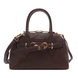 [미우미우] 25FW 여성 아방뛰르 스몰 토트숄더백 (5BB169 2BBL F0NBL V OOO 25F)