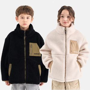 [차일디] 아웃도어프로덕츠키즈 (OD253OJK01) 포켓 배색 덤블 점퍼 2color