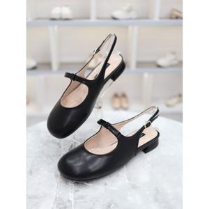 [블리아르]디엘 라운드 슬링백 플랫 샌들 2cm BLMD500360_GN